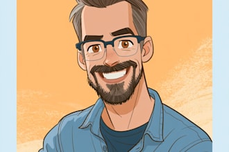 draw cartoon avatar portrait of you