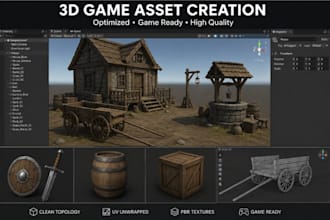 build optimized 3d game assets for games and mods