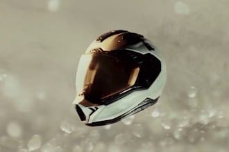 do 3d helmet animation 3d helmet design 3d bike video 3d helmet modeling render