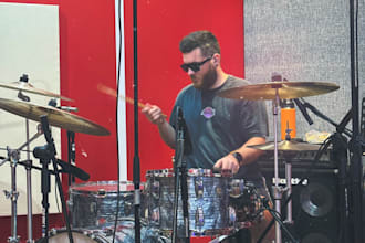 be your professional remote session drummer