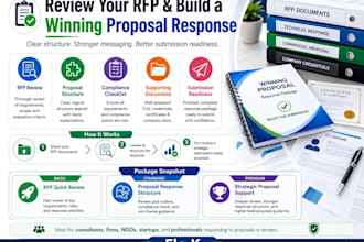 review your rfp and structure a winning proposal response