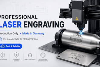 professionally laser engrave your products in germany