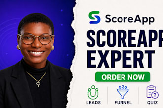 build scoreapp score app quiz funnel score app leads generation quiz
