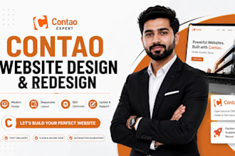 build custom contao SEO website redesign contao coperate contao cms fix ngo web