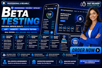 do beta app testing user testing QA testing website testing