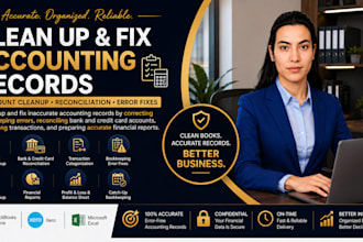 clean up and organize your business accounts