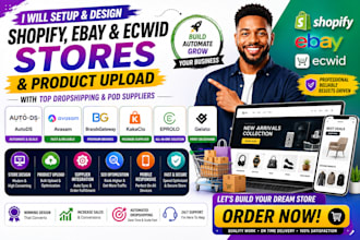 setup shopify autods avasam brandsgateway kakaclo gelato ecwid store design