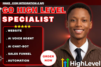 gohighlevel website design gohighlevel landing page
