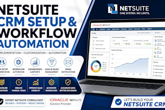setup netsuite crm netsuite workflow automation