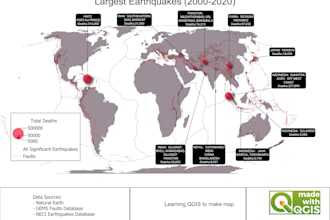 create professional gis maps and spatial analysis from your data