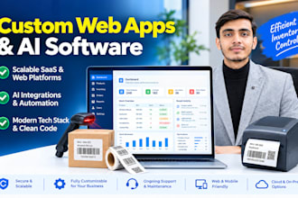 develop custom saas web app and full stack web application