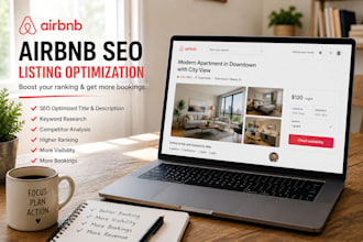 do airbnb promotion,  marketing,  listing SEO to boost bookings