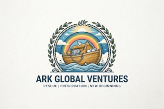 design a meaningful noahs ark inspired logo for your brand
