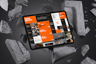 create your brand identity, logo, and style guide