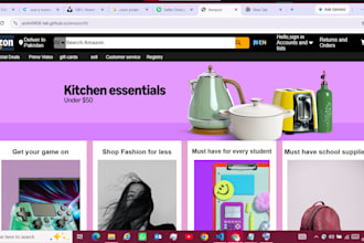 build responsive html and css landing page for any business