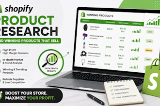 winning product research shopify dropshipping product listing product upload