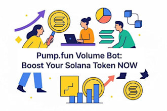 build trading volume bot, pumpfun bundle launch bot, market maker bot on solana