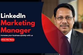be an expert on linkedin marketing manager and lead generator