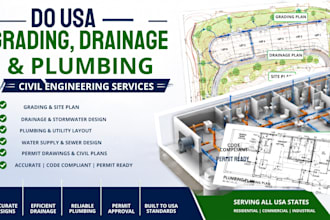 do USA grading, drainage and plumbing civil engineering services