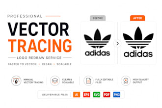 manually recreate your logo as a clean vector