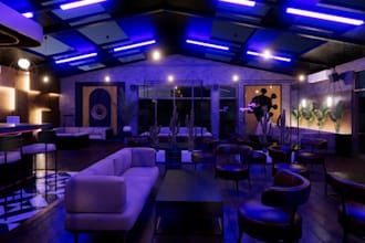 do car promotion and design the interior