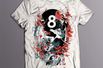 draw t shirt vector illustration