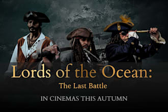 design a dramatic cinematic movie poster or film poster