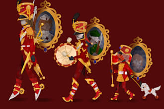 digital illustration, character illustration
