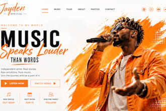 bandzoogle store, design bandzoogle website, bandzoogle page, merch store, epk