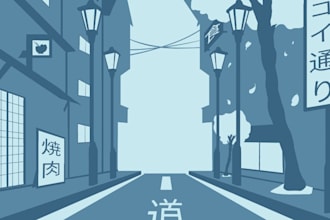 draw silhouettes, backgrounds or vector illustrations