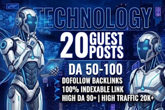 do tech guest posts on high da USA  UK technology blogs