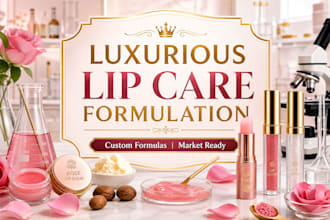 formulate luxurious and effective lip care products for your brand