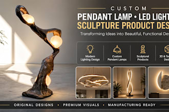 design lamp, led light, pendant light, sculpture design