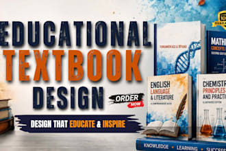 format educational workbook, textbook, curriculum plan, kdp book cover