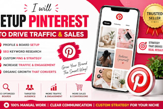 pinterest marketing SEO, board, pin and setup for growth