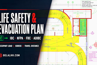 design fire safety and emergency evacuation plan