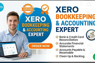 do xero bookkeeping and accounting as a certified expert