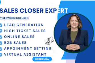 commission based sales closer sales rep b2b sales telemarketing salesperson