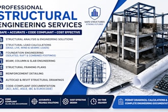 do building structural design, analysis, and load calculations