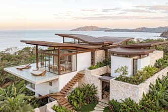 3d beach house, 3d residential villa, beach resort, coastal resort design