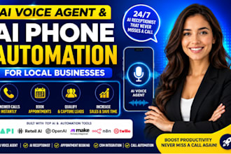 build an ai voice agent and ai phone receptionist for your business
