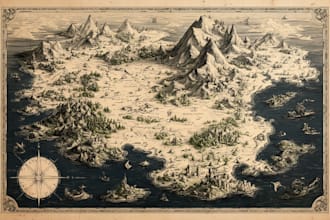 draw a map illustration for you