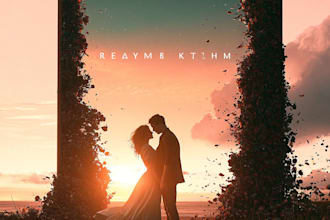 design urban erotica romance book cover or KDP cover