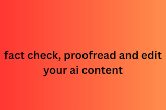 factcheck your ai document proofread your document or thesis