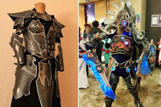 do wearable 3d cosplay armor for 3d printing