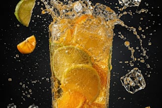 create photorealistic ai food and beverage photography