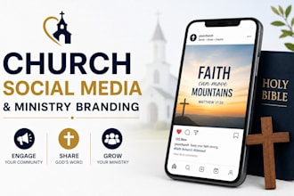 manage church social media and christian ministry branding