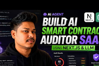 develop ai token website, smart contract auditor crypto security website