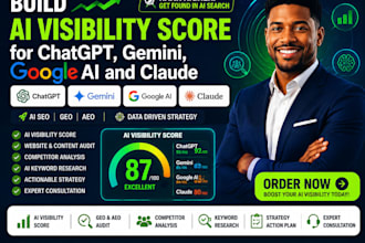 ai visibility score for chatgpt gemini google ai and claude local website ai seo
