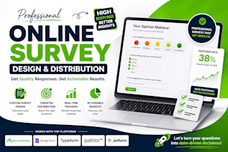 design and distribute your online survey for maximum responses